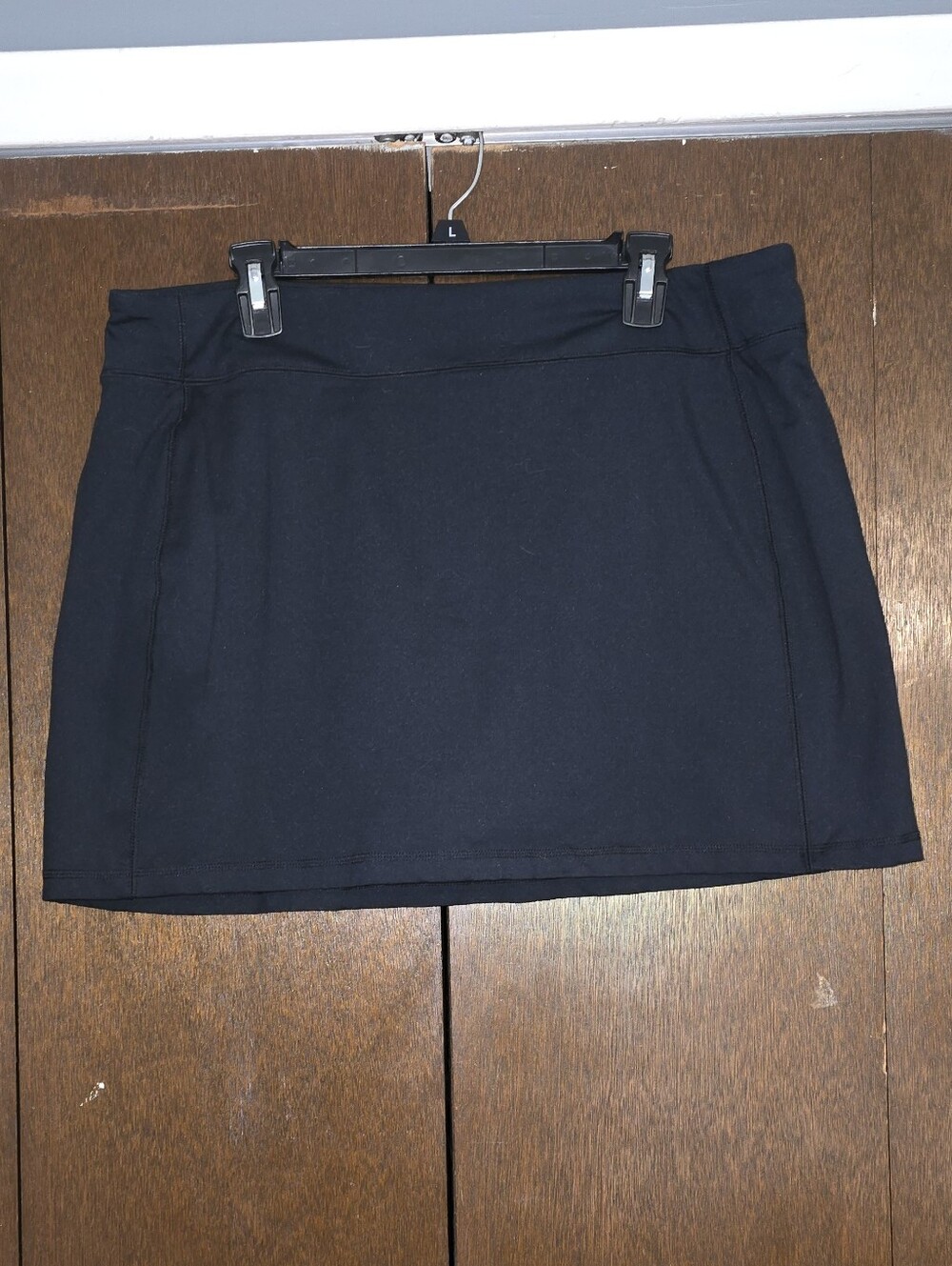 Lands' End Women's Black Golf Skort